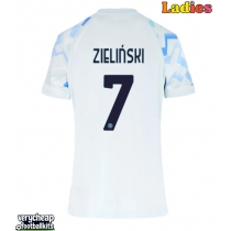 Inter Milan Piotr Zielinski #7 Replica Away Shirt Ladies 2025-26 Short Sleeve